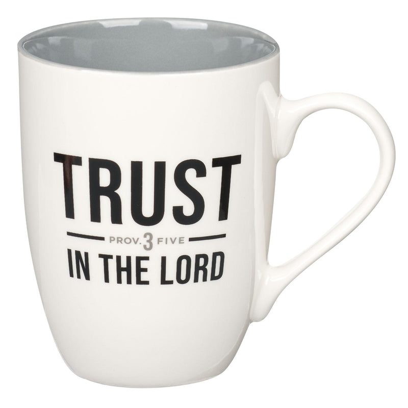 Mug Gray Trust in the Lord Prov. 3:5