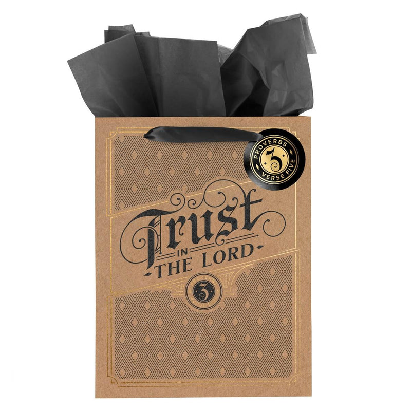 Gift Bag LG Portrait Trust in the Lord Prov. 3:5