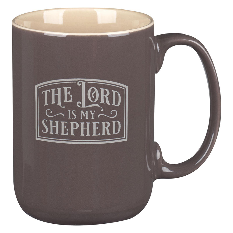 Mug Khaki The Lord is My Shepherd Ps. 23