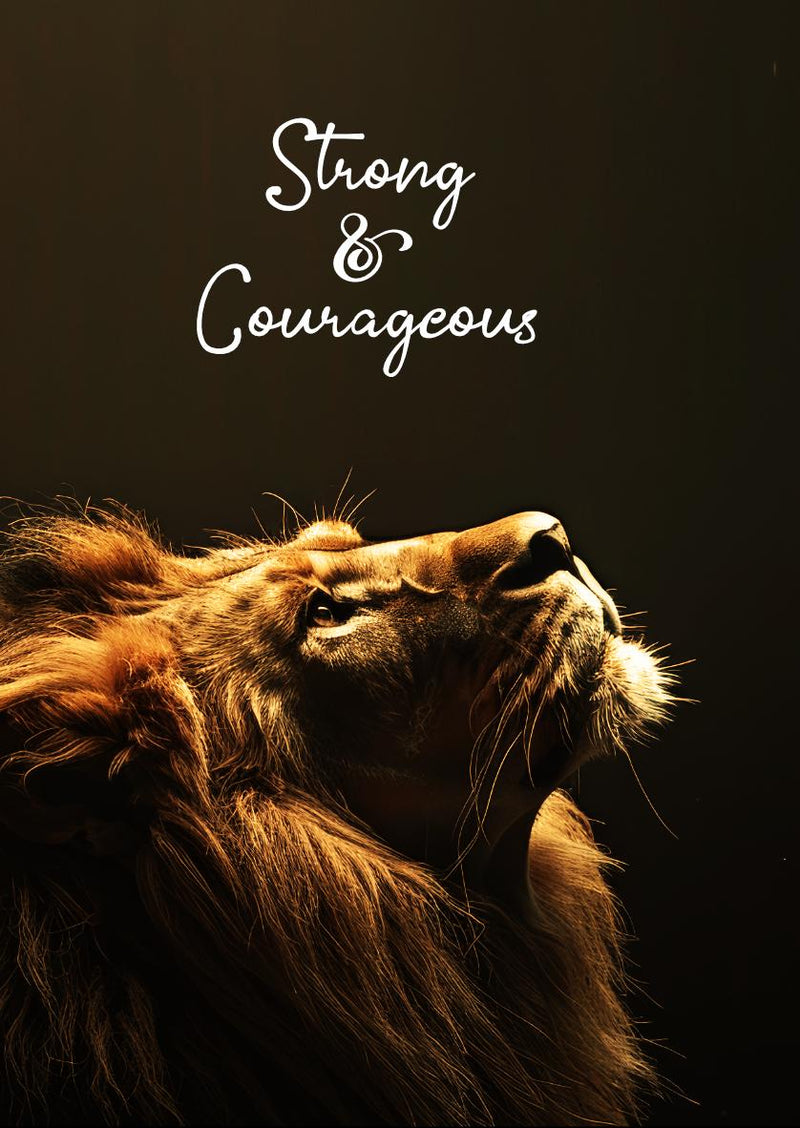 Strong and courageous theedoosje teagift