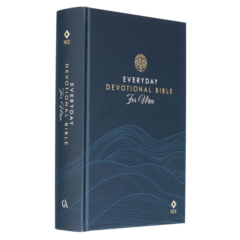 Everyday Bible for Men Navy Wave HC