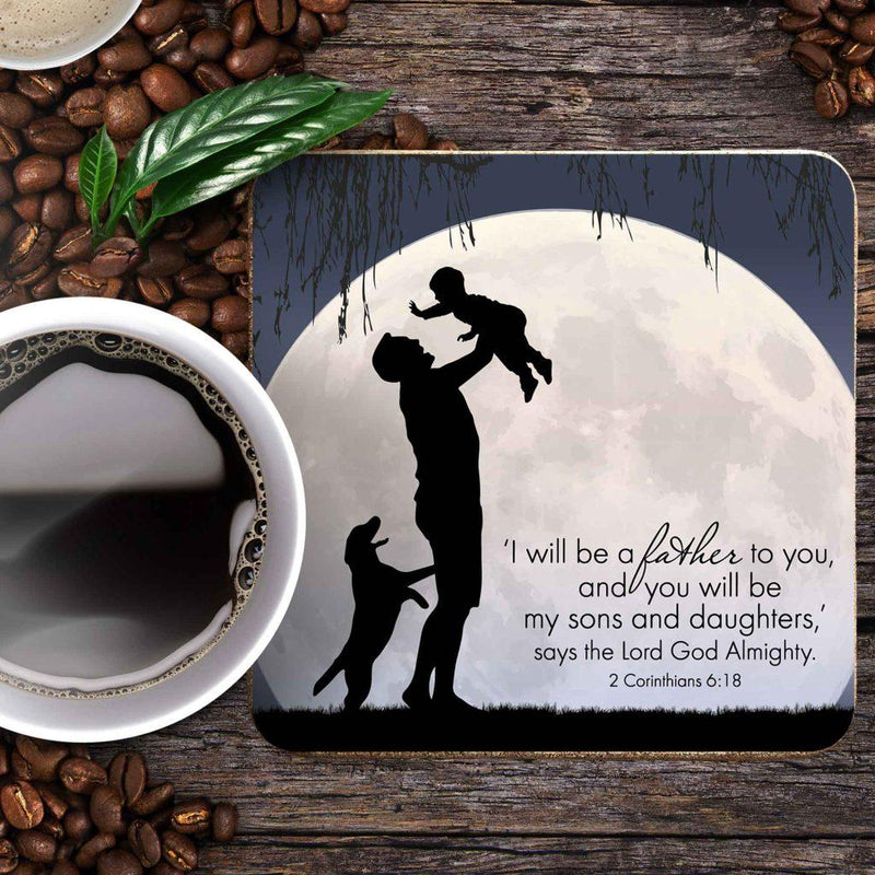 Father to you Christian Coaster