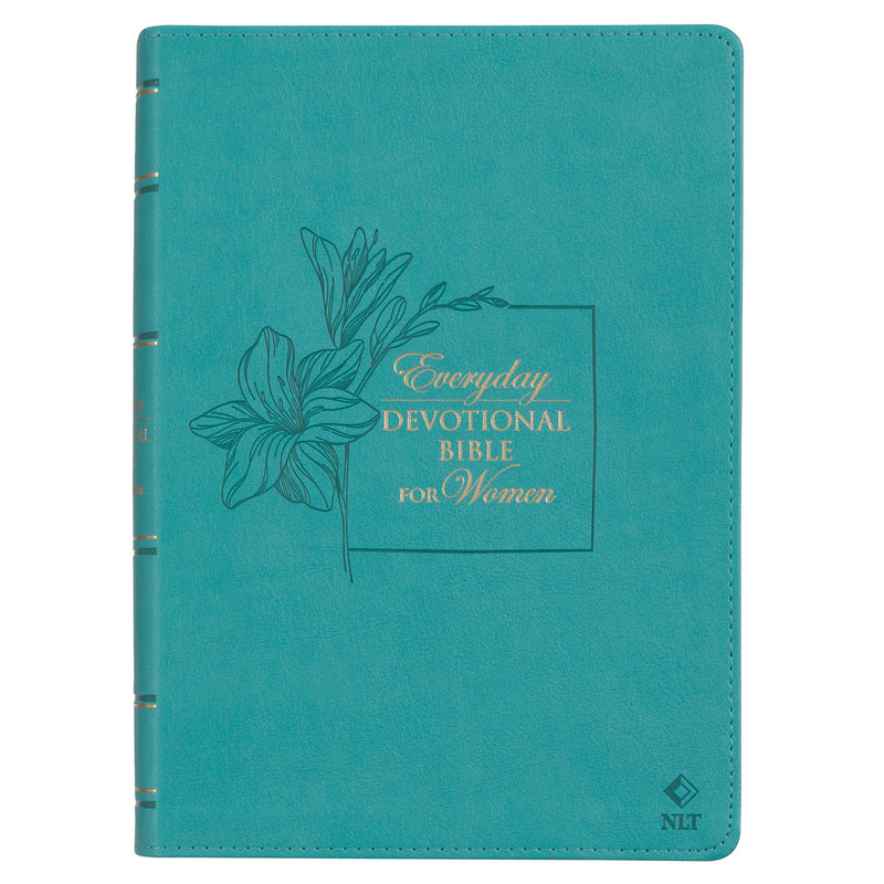 Everyday Bible for Women Floral Teal