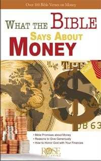 What The Bible Says About Money Pamphlet (Pack Of 5)