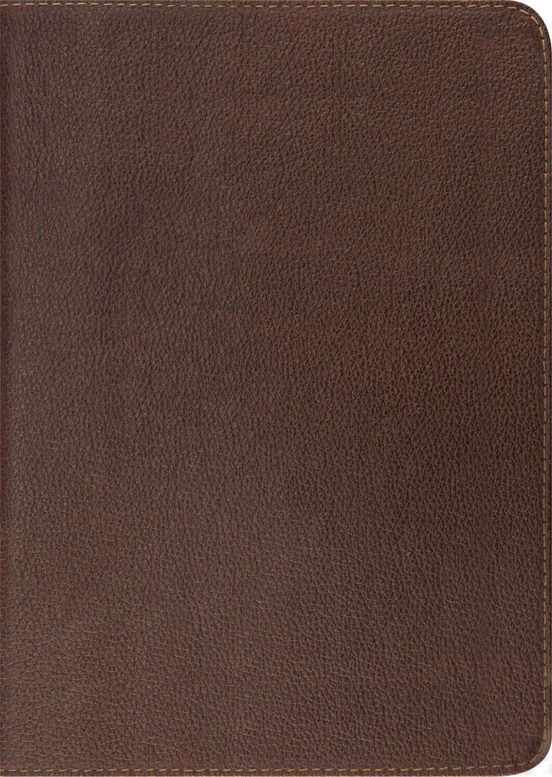 ESV Study Bible-Brown Cowhide Leather