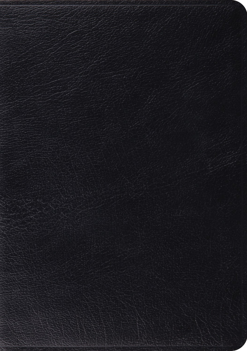 ESV Study Bible-Black Genuine Leather Indexed