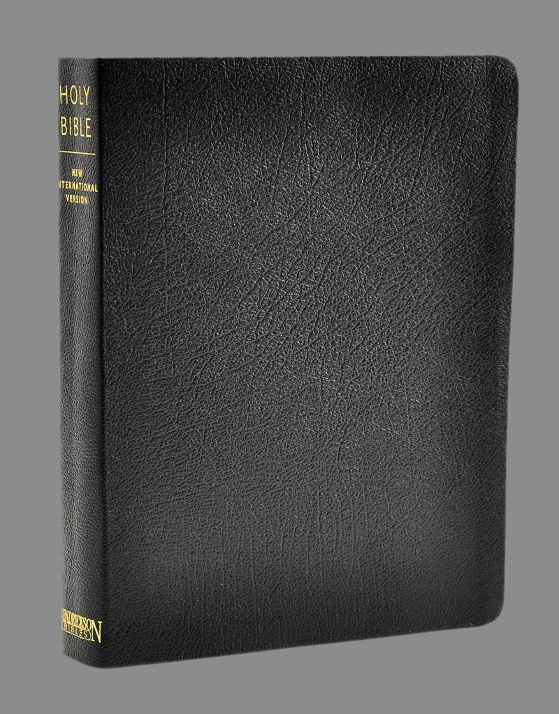 NIV Ministry Essentials Bible-Black Genuine Leather