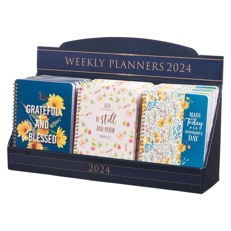 2024 Pre-packed Wirebound Weekly Planner