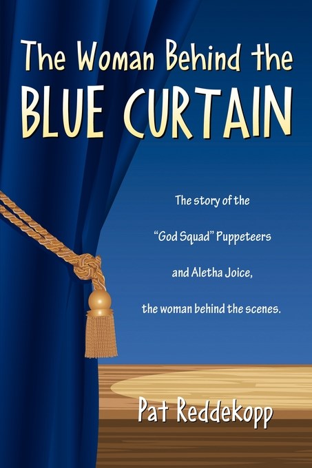 Woman Behind the Blue Curtain  The