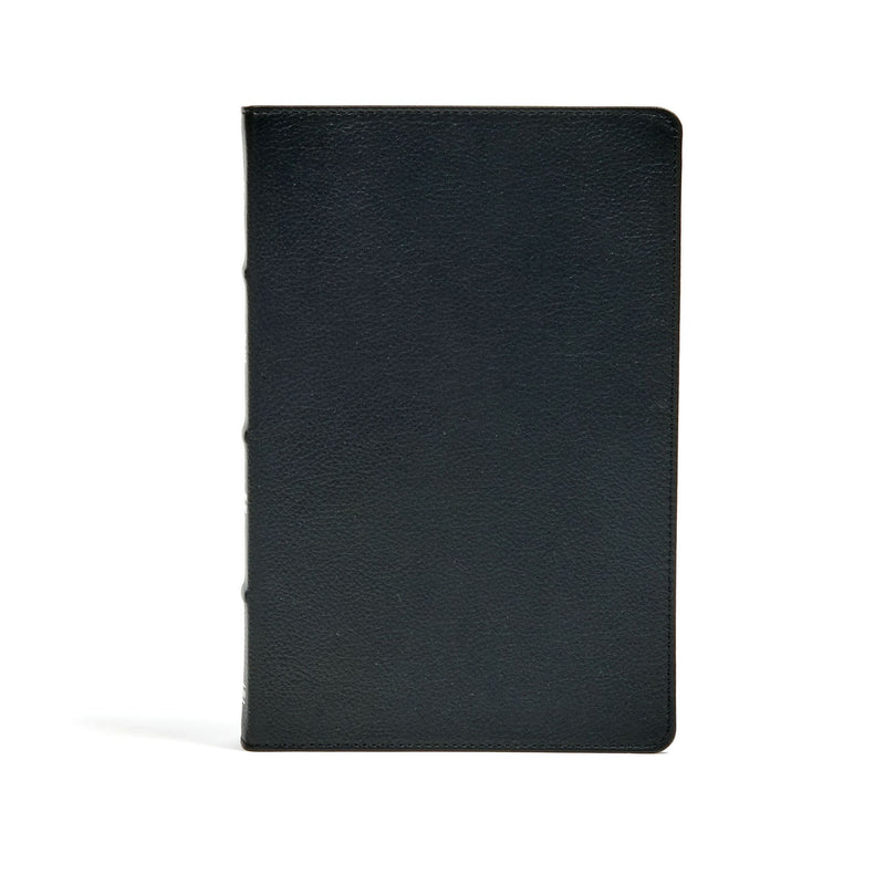 CSB Ultrathin Bible-Black Genuine Leather 