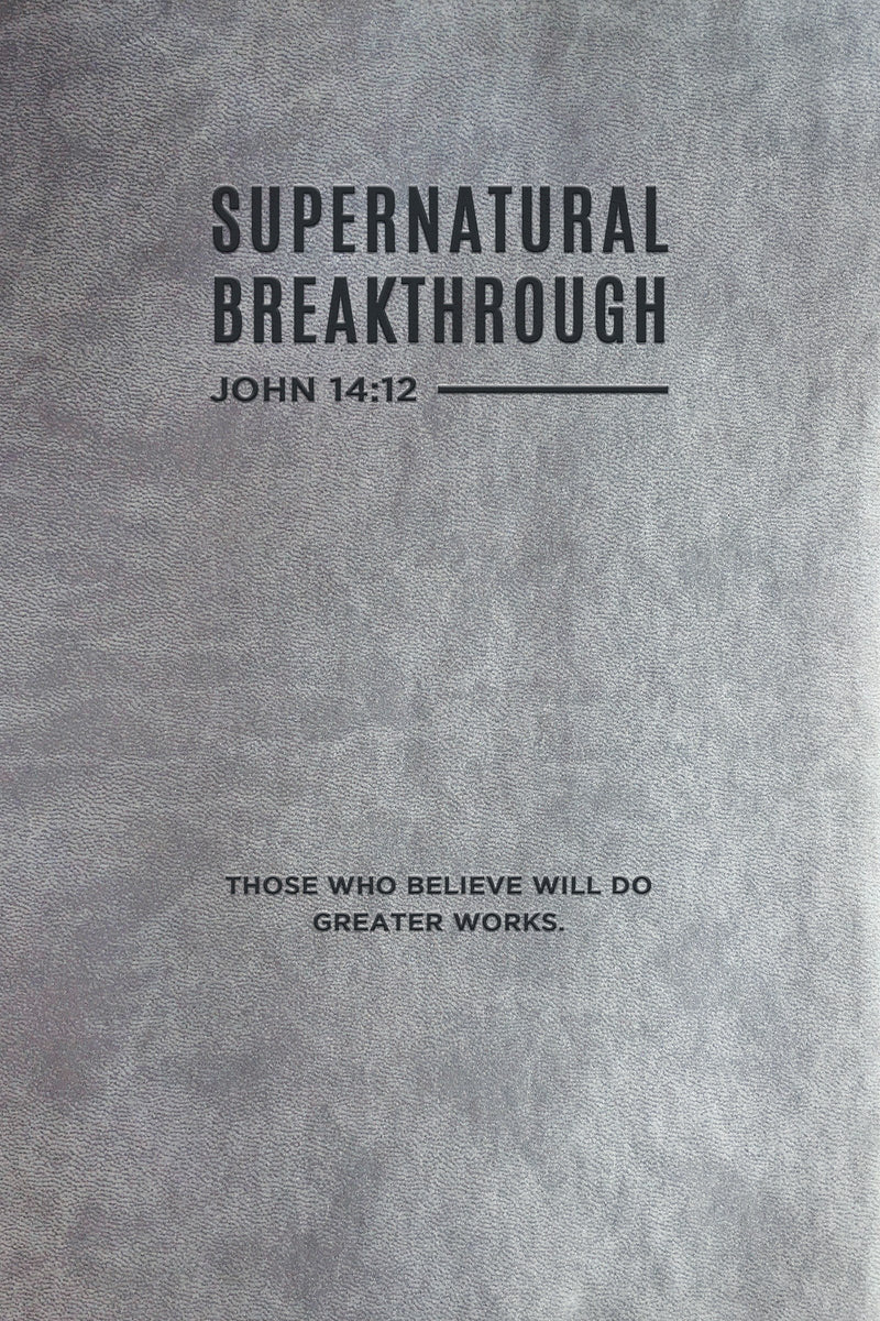 Supernatural Breakthrough Journal 