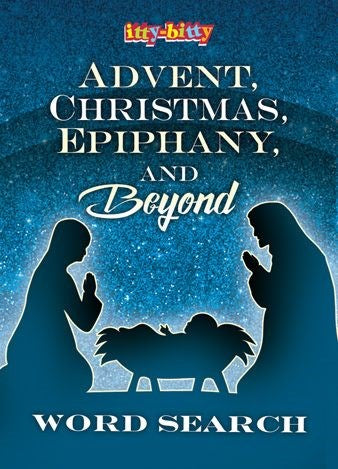 Itty-Bitty Advent  Christmas  Epiphany  And Beyond Word Search (Pack Of 6)