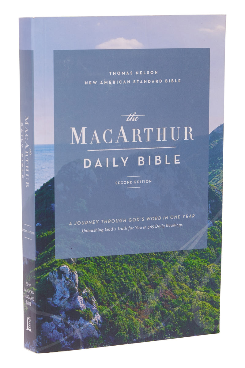 NASB 1995 MacArthur Daily Bible (2nd Edition) (Comfort Print)-Paperback