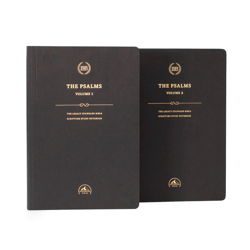 LSB Scripture Study Notebook: Psalms Slipcase Set (2 Volume)-Softcover