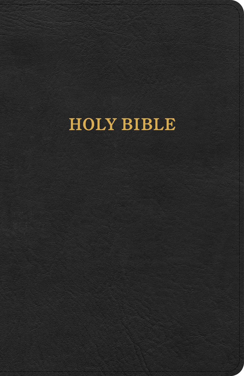 KJV Thinline Bible-Black LeatherTouch