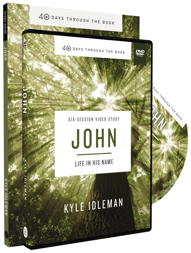 John Study Guide With DVD (40 Days Through The Bible)