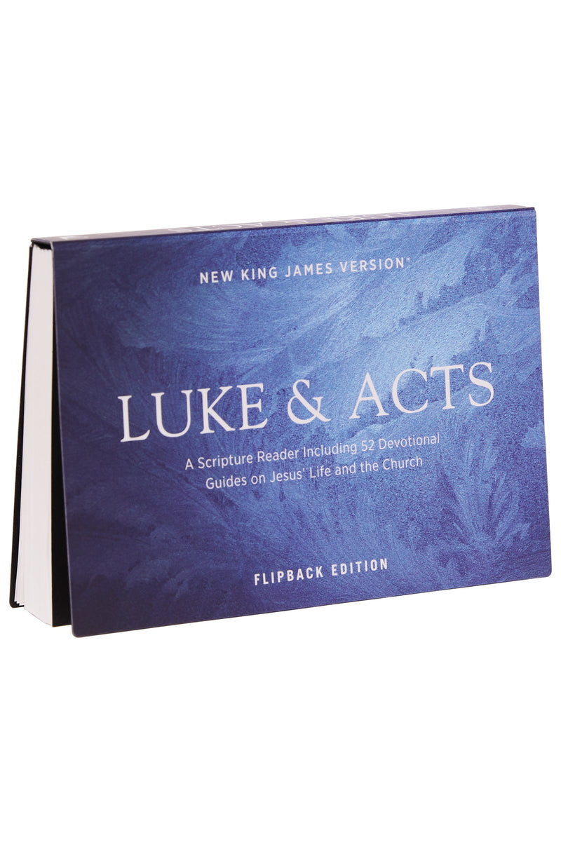 NKJV Luke/Acts Devotional  Flipback Edition-Softcover