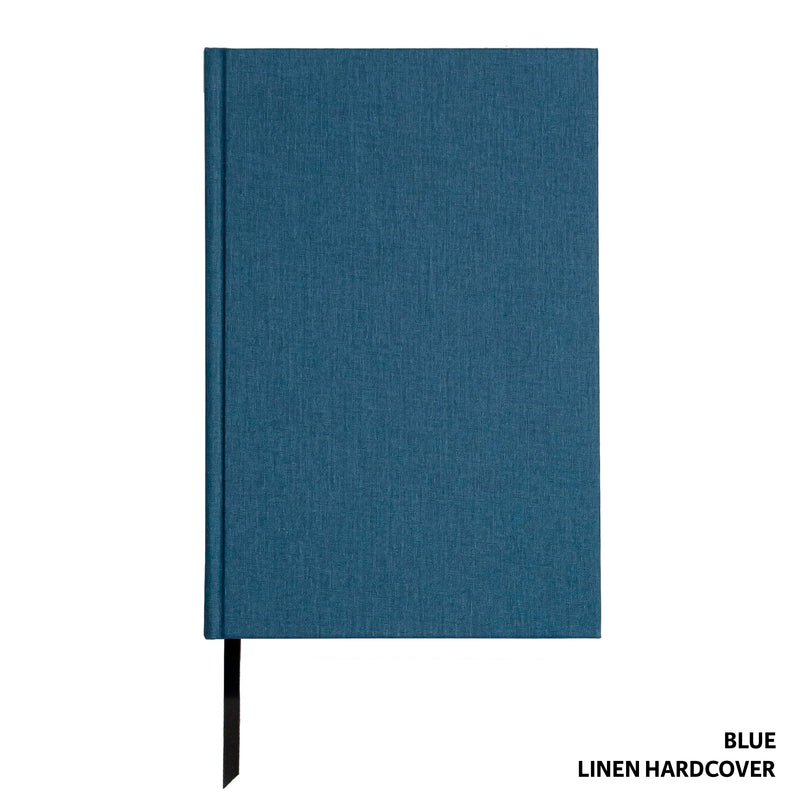 LSB Single Column Text Only Edition-Blue Linen Hardcover