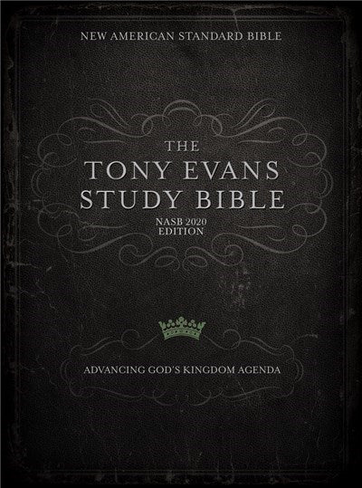 NASB 2020 Tony Evans Study Bible-Jacketed Hardcover