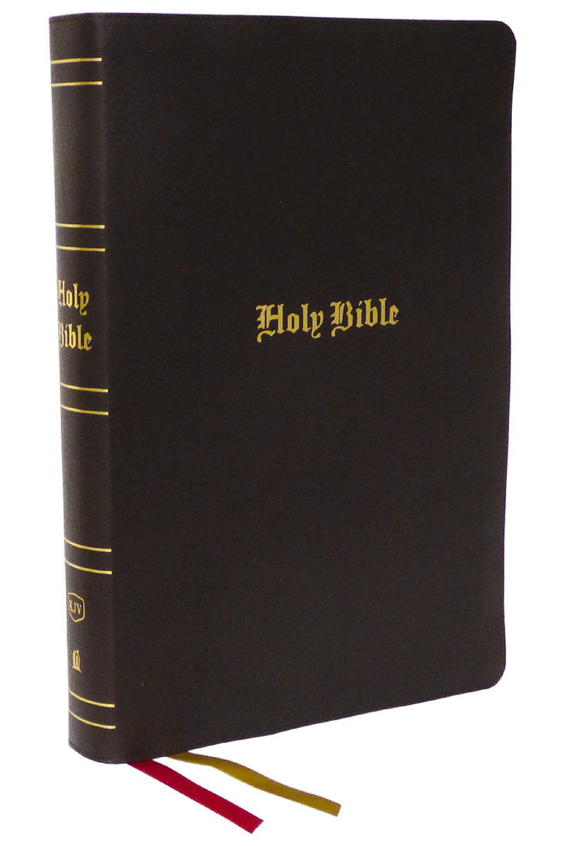 KJV Super Giant Print Reference Bible (Comfort Print)-Brown Bonded Leather