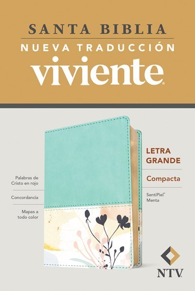 Span-NTV Compact Large Print Bible (Santa Biblia Edicion Compacta  Letra Grande)-Mint LeatherLike