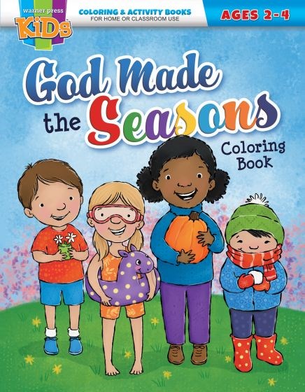 God Made The Seasons Coloring Book (Ages 2-4)