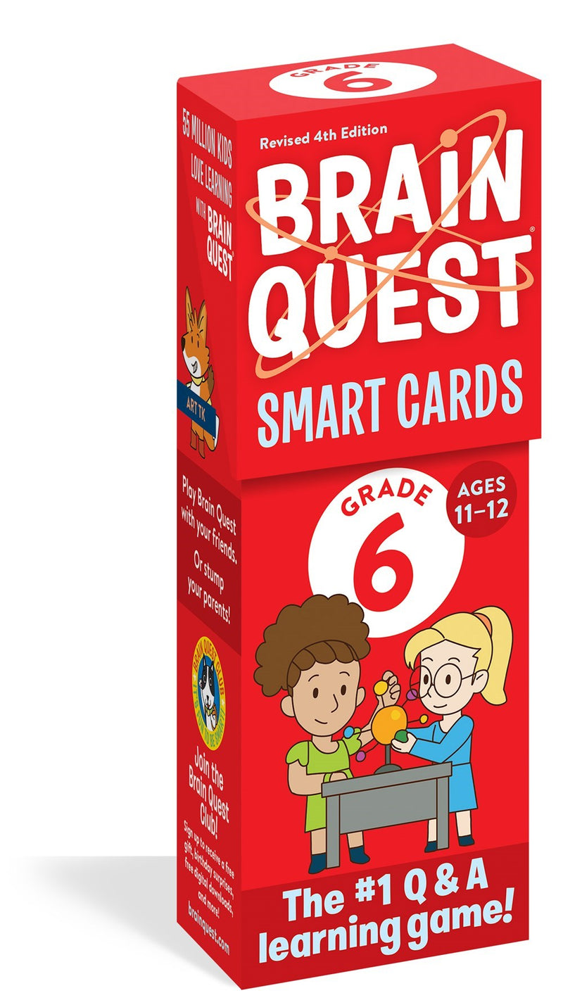 Brain Quest 6th Grade Smart Cards (Revised 4th Edition)