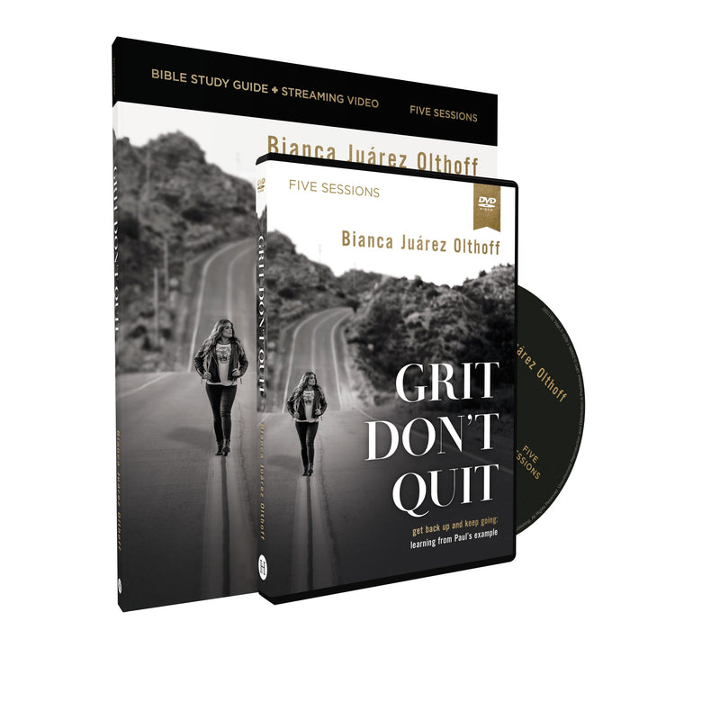 Grit Don't Quit Study Guide With DVD