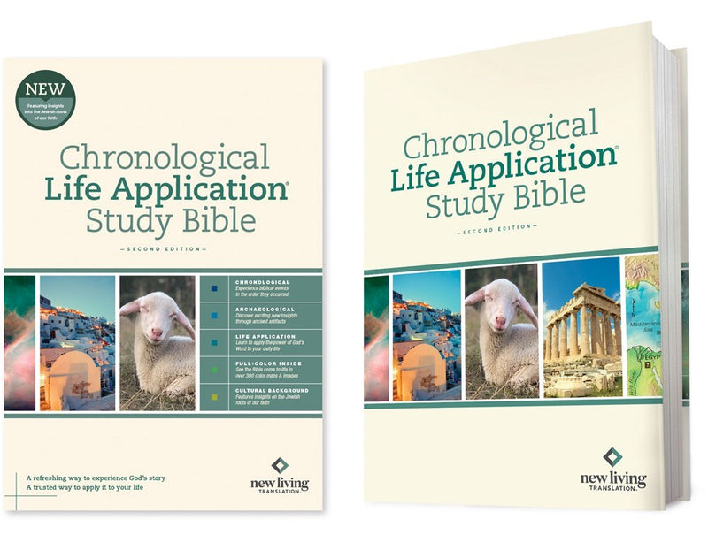 NLT Chronological Life Application Study Bible (Second Edition)-Hardcover