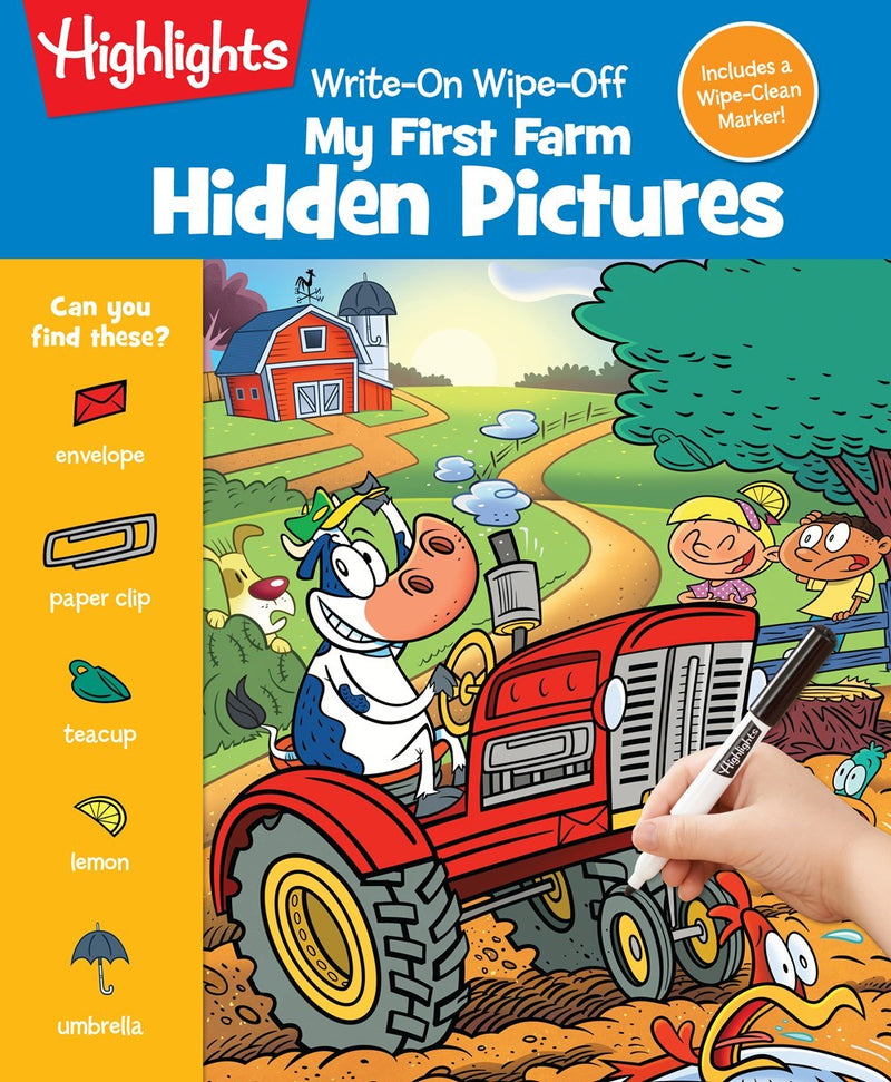 Wipe-On Wipe-Off My First Farm Hidden Pictures (Highlights)