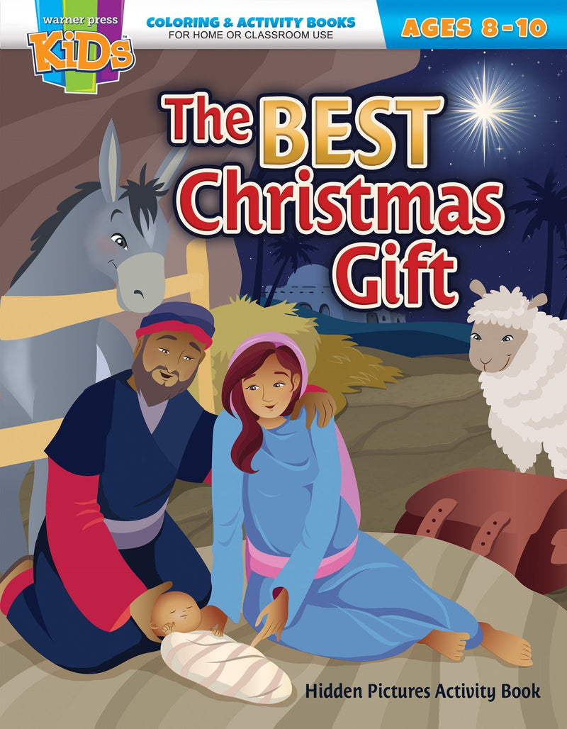 The Best Christmas Gift Hidden Pictures Coloring & Activity Book (Ages 8-10)