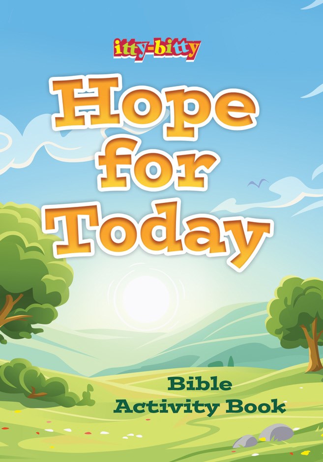 Itty-Bitty Hope For Today Activity Book (Pack Of 6)