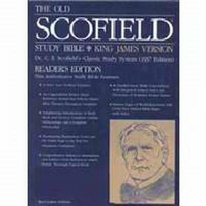 KJV Old Scofield Study Standard Edition-Black Genuine Leather Indexed (Super Saver)