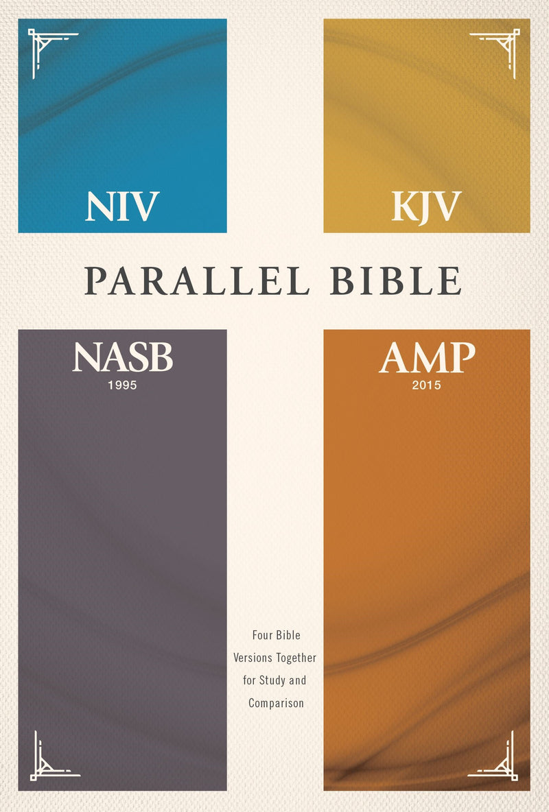 NIV/KJV/NASB/Amplified Parallel Bible-Hardcover