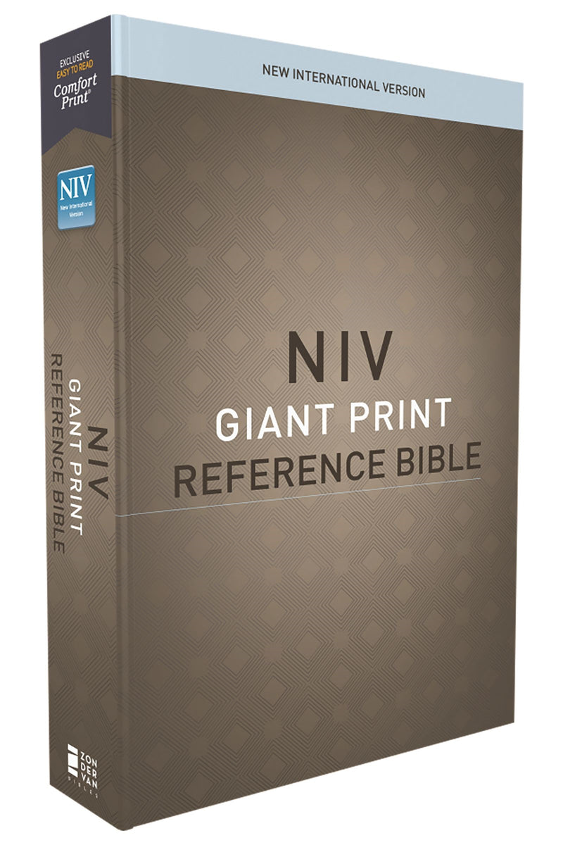 NIV Giant Print Reference Bible (Comfort Print)-Softcover