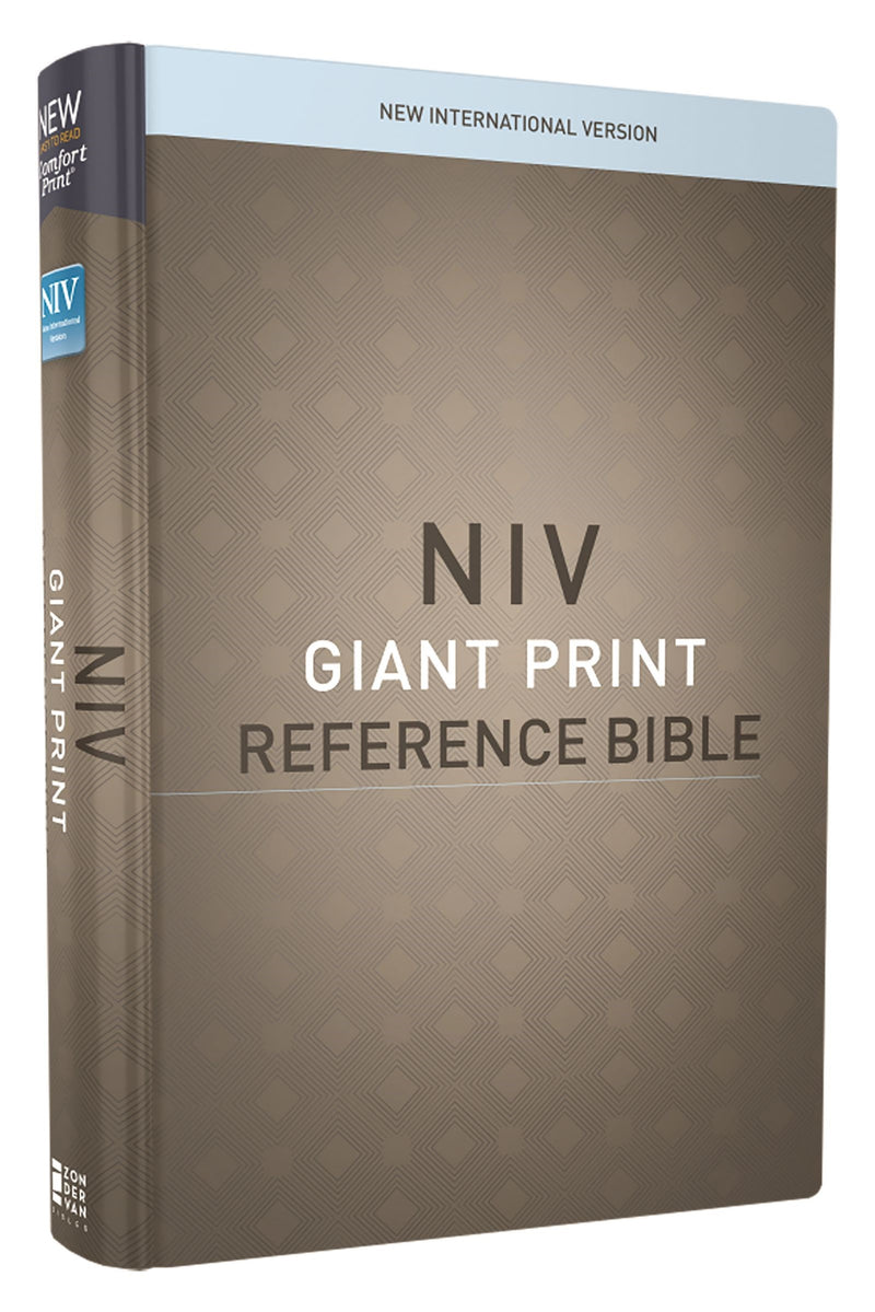 NIV Giant Print Reference Bible (Comfort Print)-Hardcover