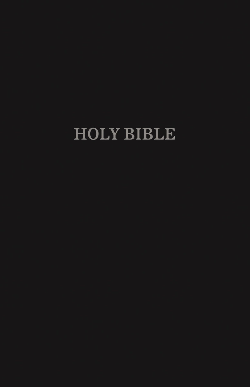 NIV Giant Print Reference Bible (Comfort Print)-Black Leather-Look Indexed