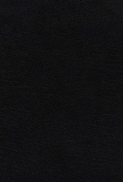 NIV Thompson Chain-Reference Bible (Comfort Print)-Black European Bonded Leather