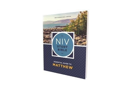 NIV Study Bible Essential Guide To Matthew (Comfort Print)-Softcover