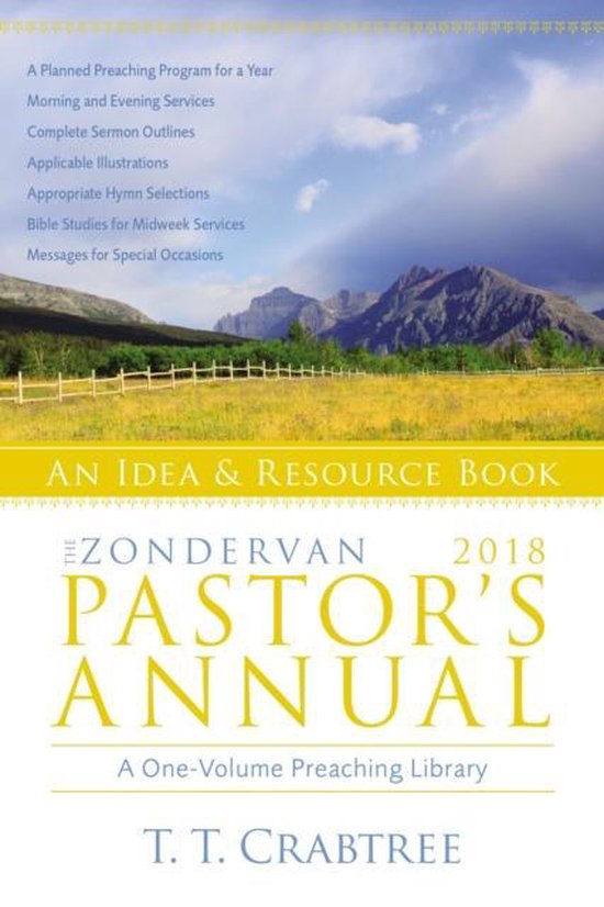 The Zondervan 2018 Pastor's Annual