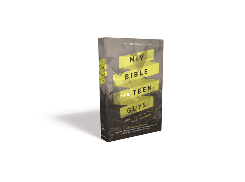 NIV Bible For Teen Guys-Printed Hardcover