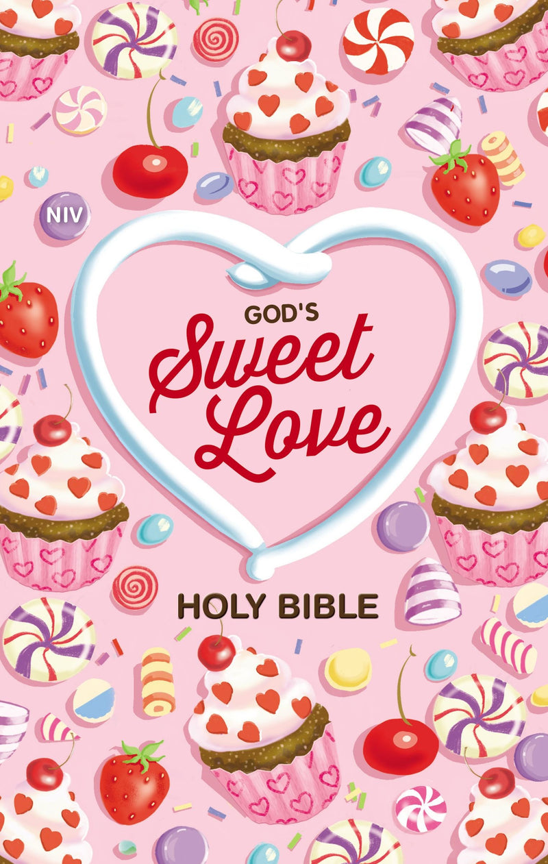 NIV God's Sweet Love Holy Bible (Comfort Print)-Hardcover