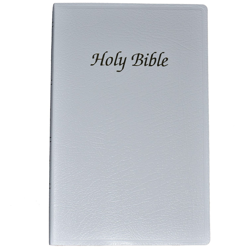 NABRE First Communion Bible-White Imitation Leather