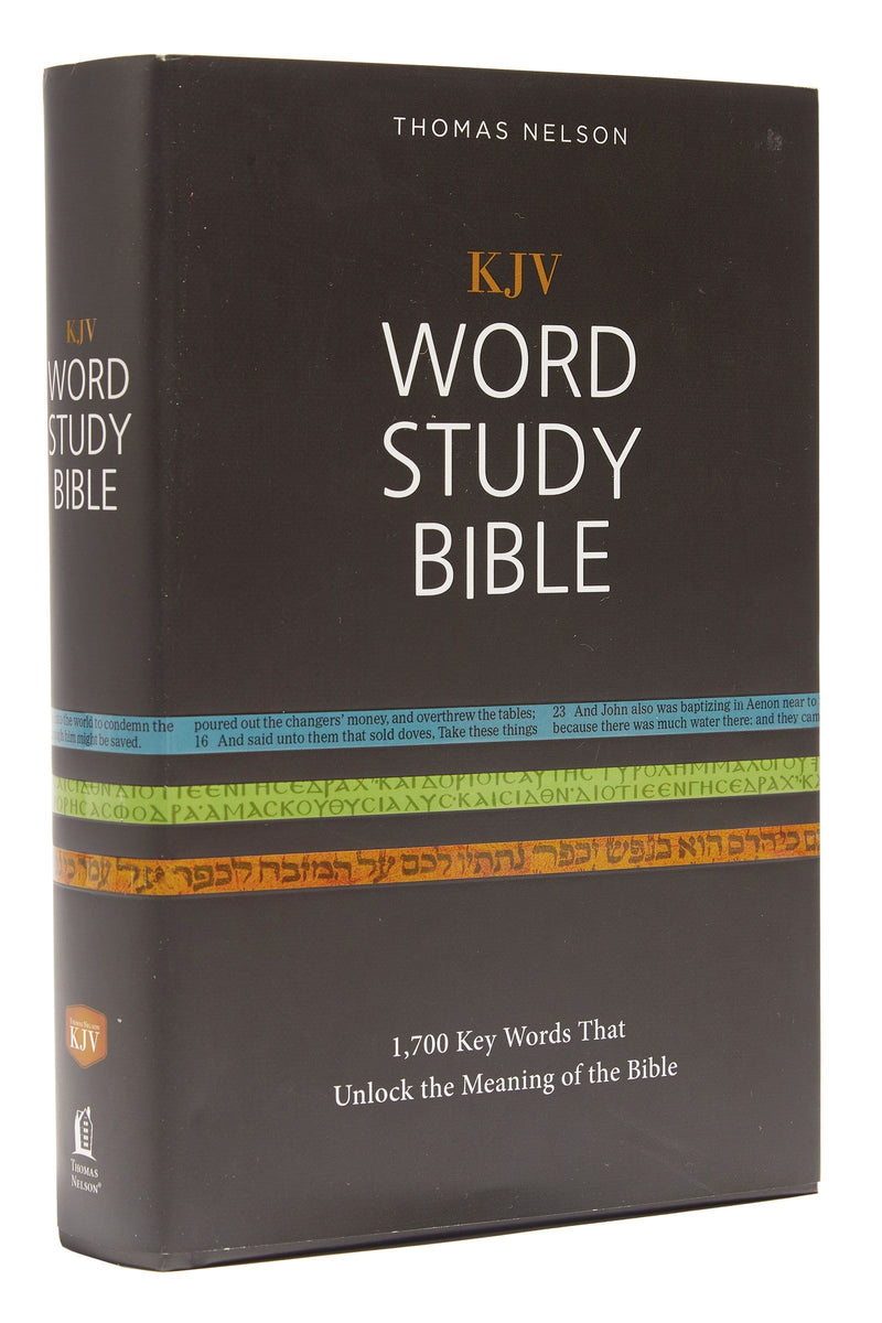 KJV Word Study Bible-Hardcover