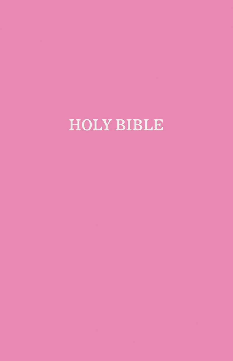 KJV Gift & Award Bible (Comfort Print)-Pink Leatherflex