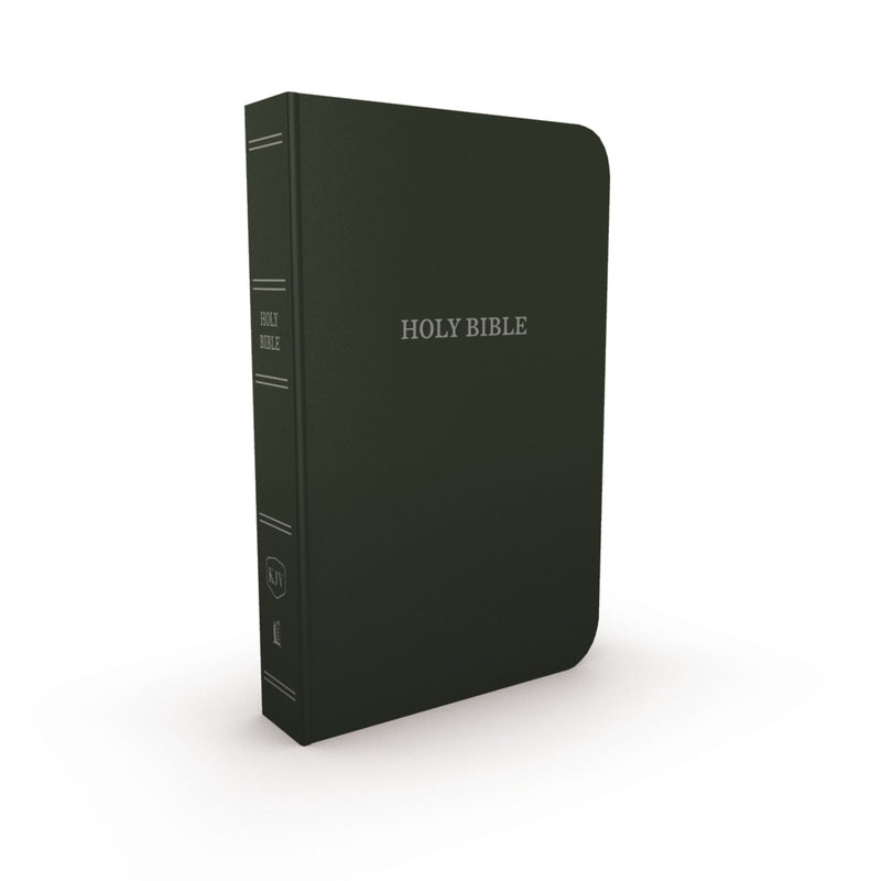 KJV Gift & Award Bible (Comfort Print)-Hunter Green Leatherflex