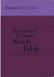 KJV Standard Lesson Study Bible-Women's Edition-Purple Imitation