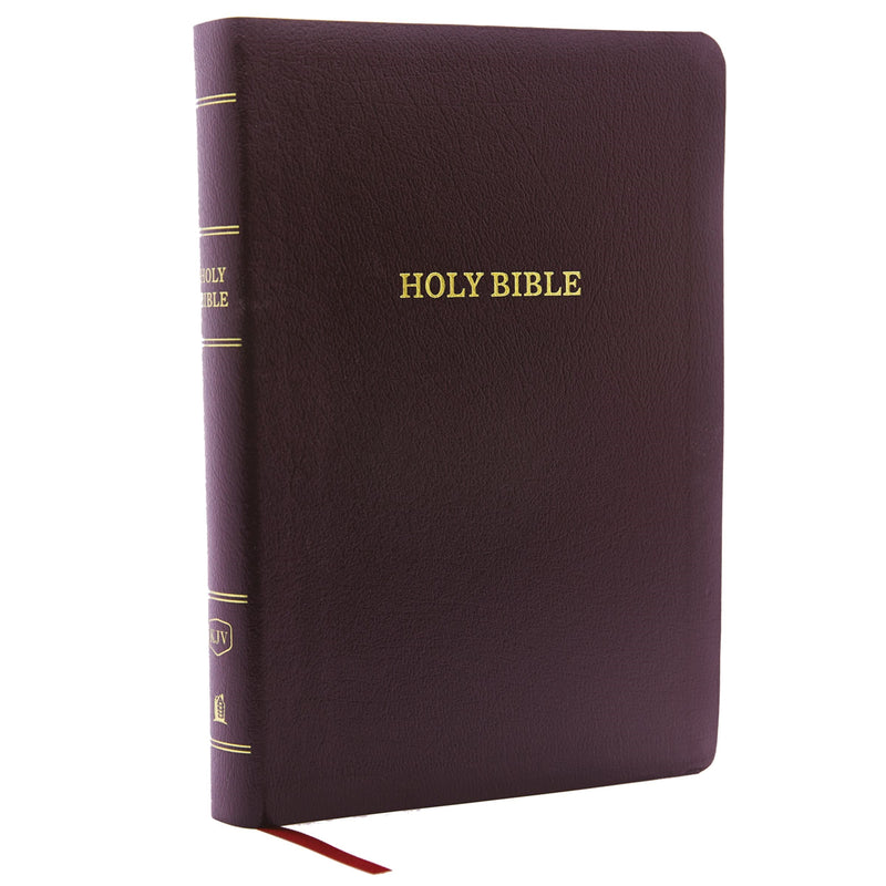 KJV Giant Print Reference Bible (Comfort Print)-Burgundy Bonded Leather