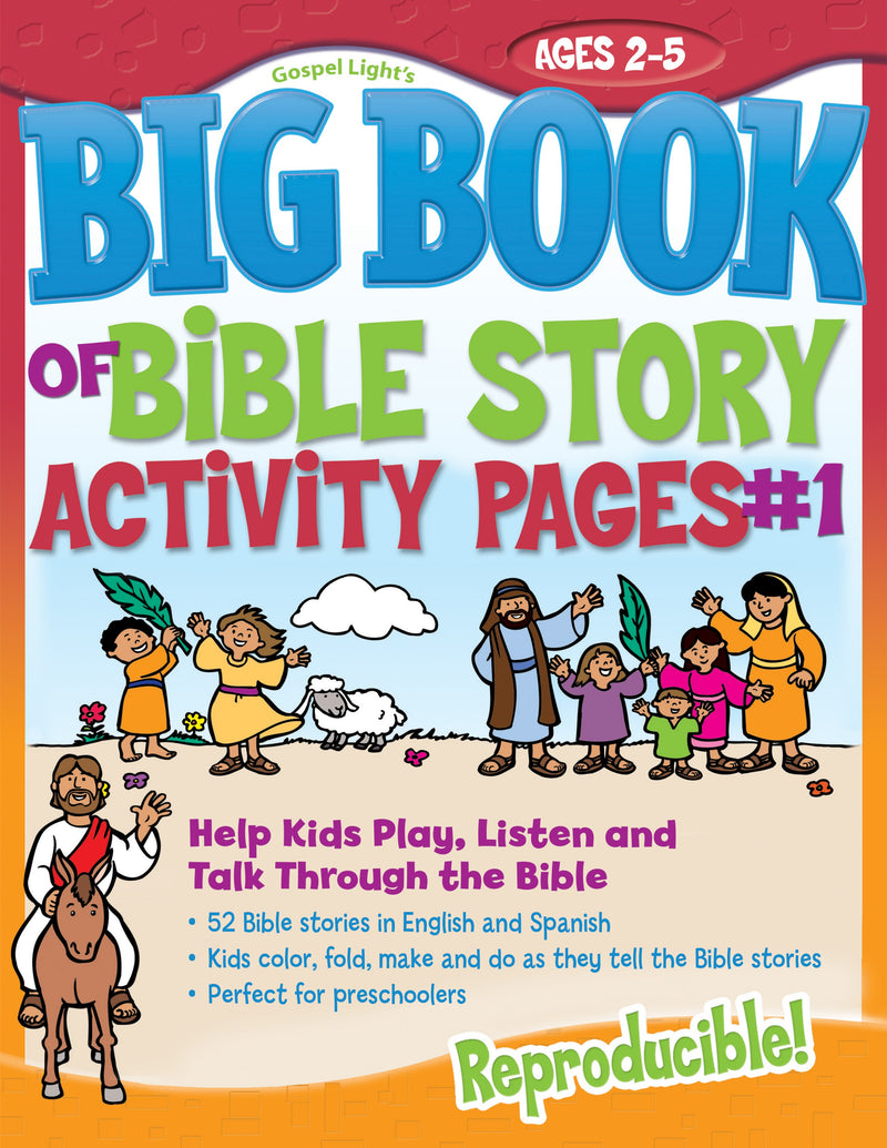 Big Book Of Bible Story Activity Pages