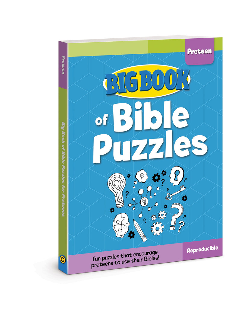 Big Book Of Bible Puzzles For Preteens 